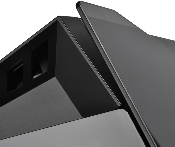 Kasë kompjuteri SilverStone Lucid LD03, TG, e zezë