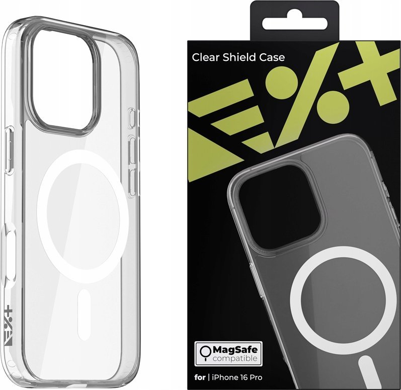 Kapak telefoni Next One Clear Shield, MagSafe, transparent