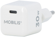 Karikues USB Mobilis 001383, 30W, SuperGaN, i bardhë