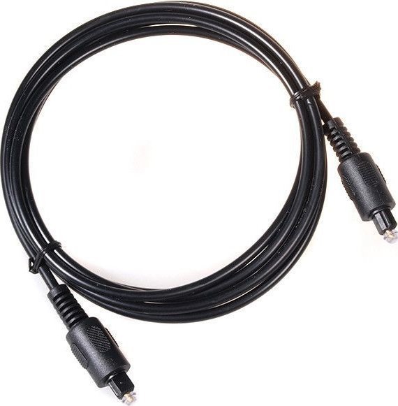 Kabllo audio Maclean MCTV-639 Toslink - Toslink, 1m, e zezë