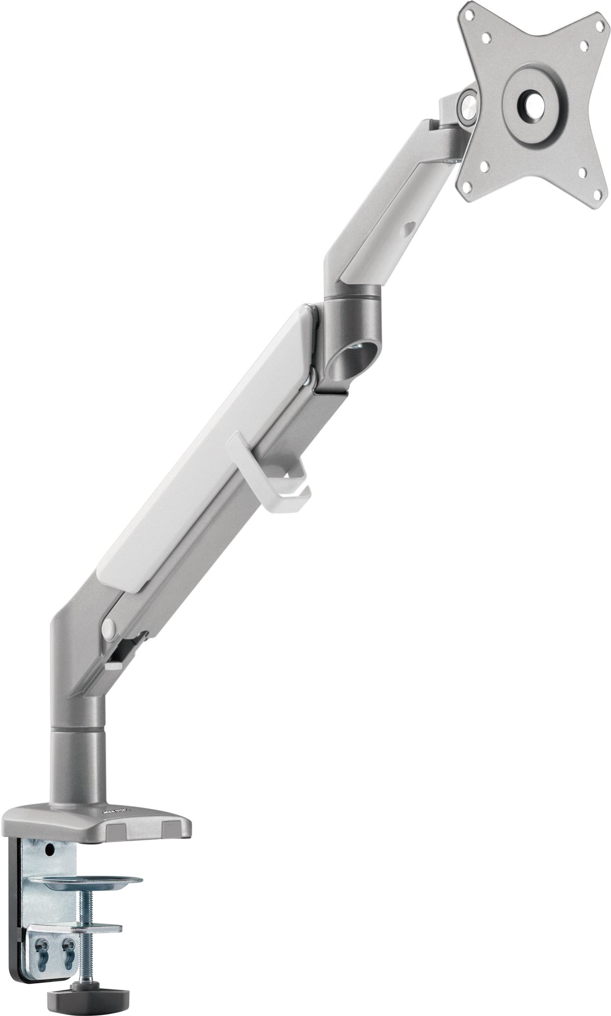 Krah monitori AlzaErgo Arm S210S Space Saver, 17–32", VESA 75x75 100x100, gri