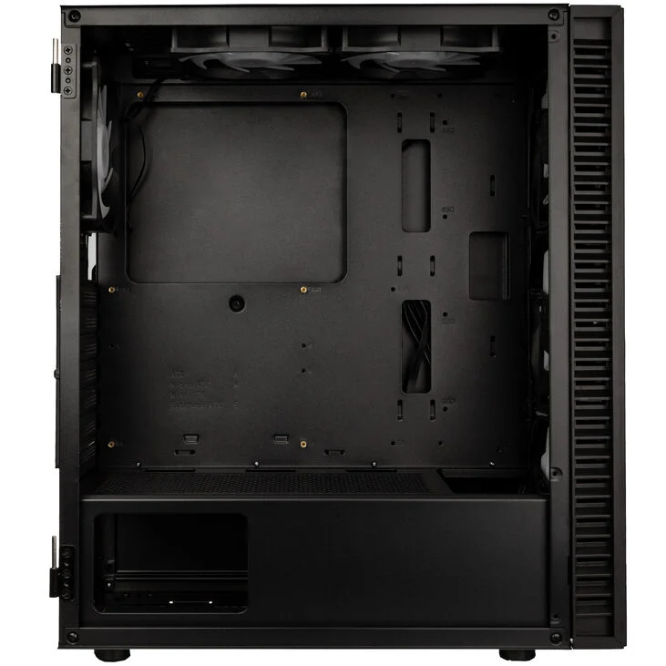 [OUTLET] Kasë Kolink Observatory HF Plus Glass ARGB Midi-Tower, e zezë