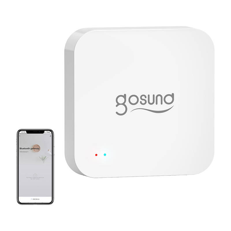 Gateway smart Gosund ST21, Zigbee 3.0, Wi-Fi 2.4 GHz Bluetooth, i bardhë, pako 2 copë