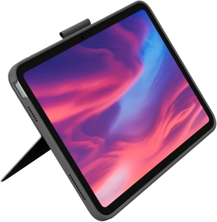 [OUTLET] Këllëf me tastierë Logitech Combo Touch për Apple iPad 2022 (10th Generation), gri