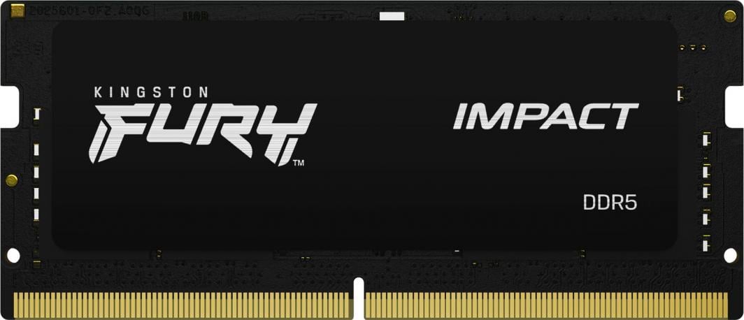 Memorie operative Kingston Fury Impact, SODIMM, DDR5, 8GB, 4800MHz, CL38