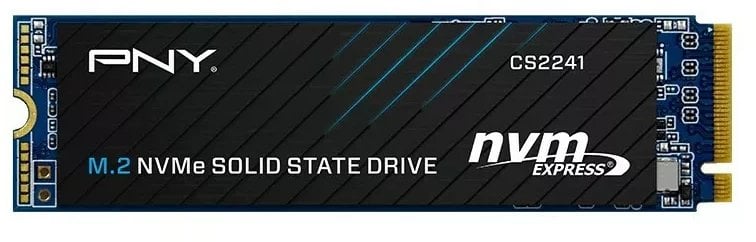 SSD i brendshëm PNY CS2241, 500GB, M.2 NVMe PCIe 4.0, i zi