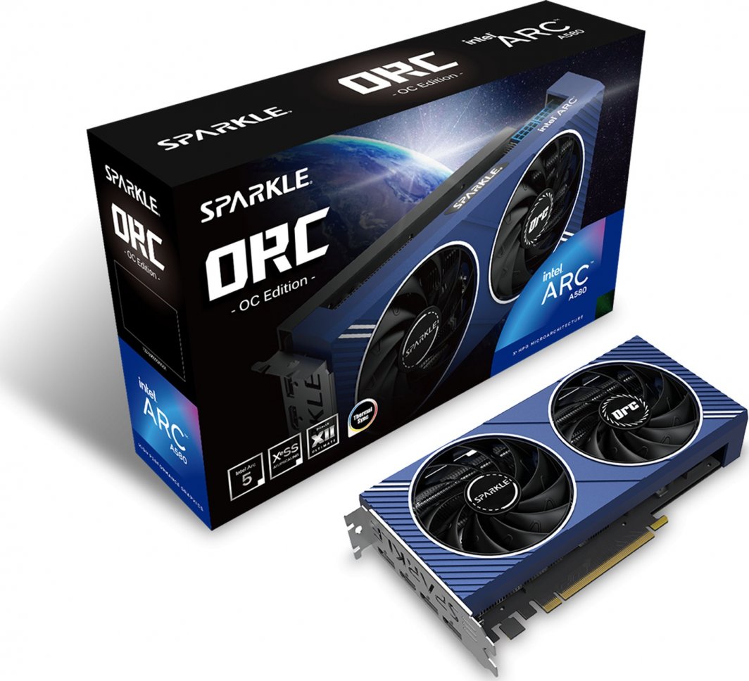 Kartelë grafike Sparkle Arc A580 Orc OC Edition 8GB GDDR6