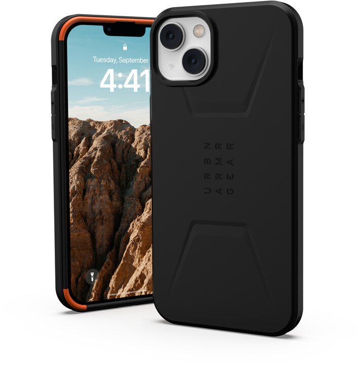 Mbulesa mbrojtëse UAG Civilian MagSafe për Apple iPhone 14 Plus, /e zezë