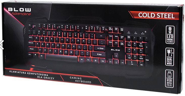 Tastierë Blow K-2, e zezë