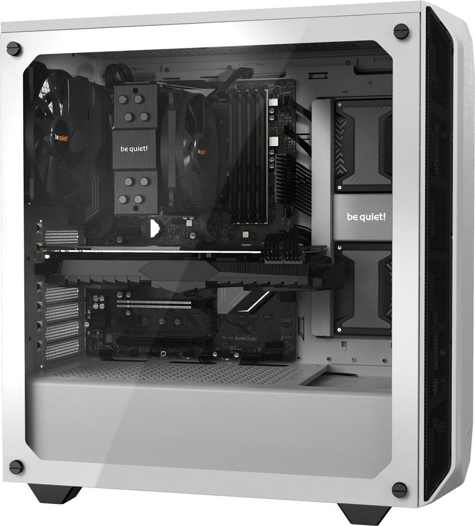 be quiet! Pure Base 500 Window Mid Tower Куќиште, Бело