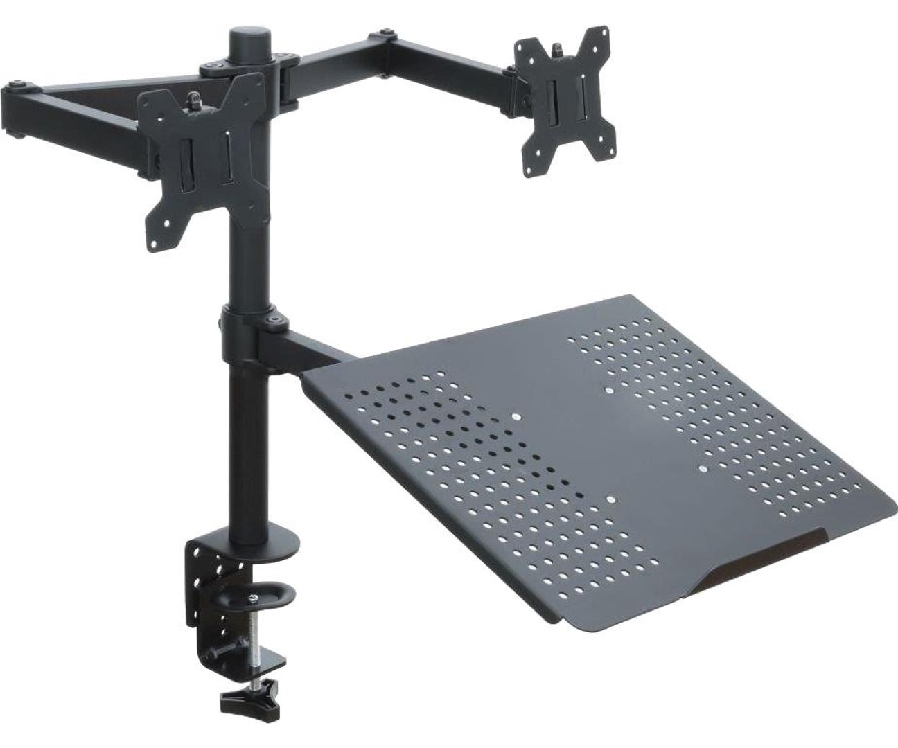 Mbajtëse tavoline për monitor Art L-25, 13-27", 2.3 kg, e zezë