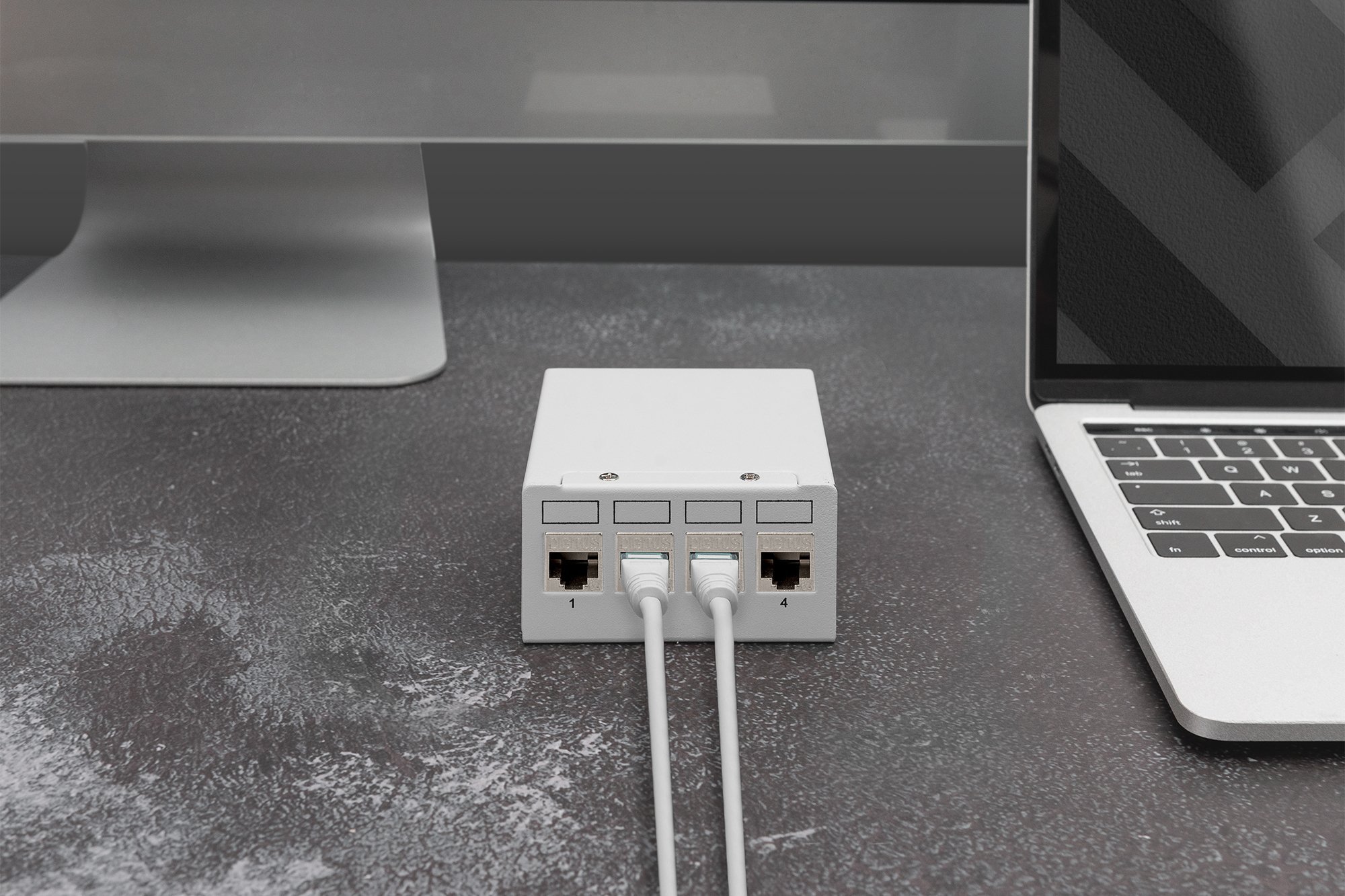 Modul keystone rrjeti Digitus CAT 6A, shielded, montim pa vegla
