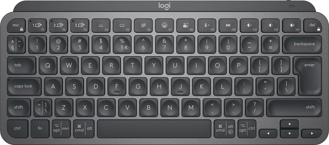 Tastierë Logitech MX Keys Mini (920-010498), US, pa kabllo, e hirtë