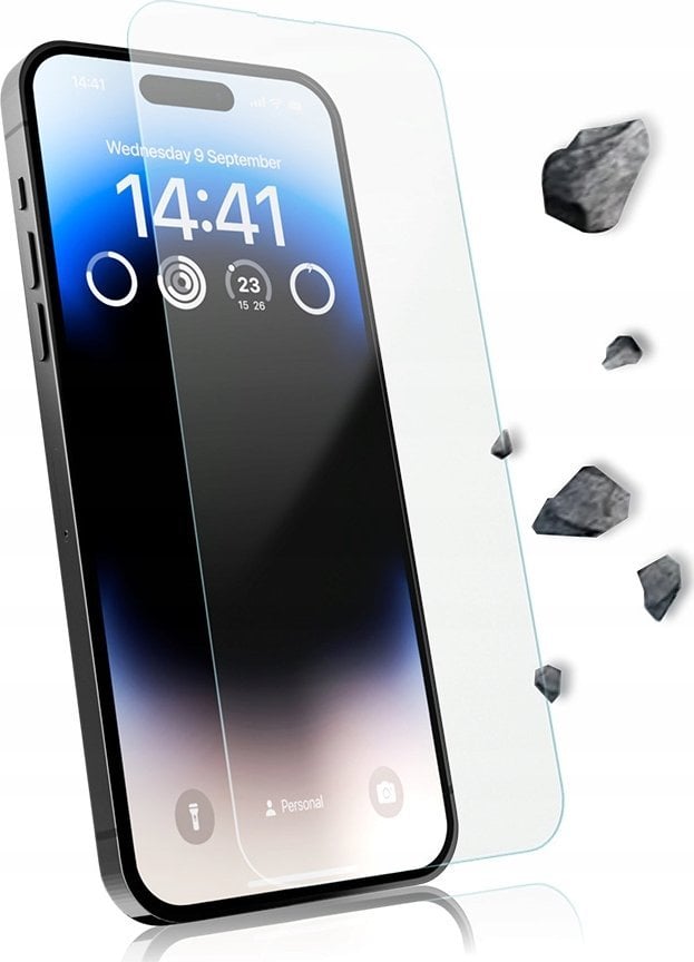 Xham mbrojtës GrizzGlass HybridGlass Easy për Apple iPhone 13 Pro Max, hibrid, transparant