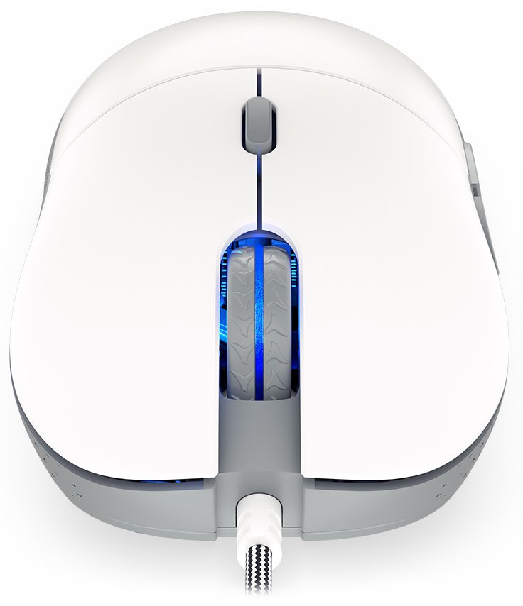 Maus gaming Endorfy GEM Plus Onyx, USB-C, 19000 DPI, i bardhë