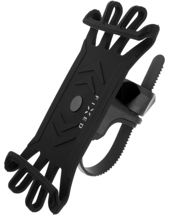 Mbajtëse celulari për biçikletë FIXED Bikee, e zezë