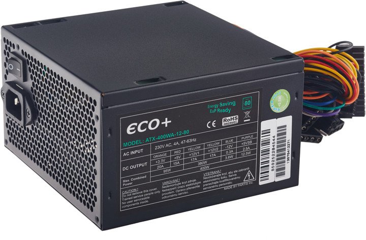 [OUTLET] Burim i energjisë Eurocase + ECO 85, 400W