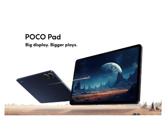 Tablet Xiaomi POCO Pad, 12.1", 256GB, i hirtë