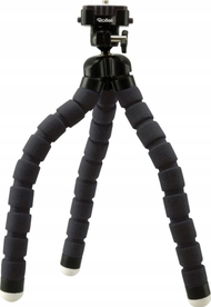 Mini tripod Rollei Monkey Pod, këmbë fleksibile, kokë me top, i zi