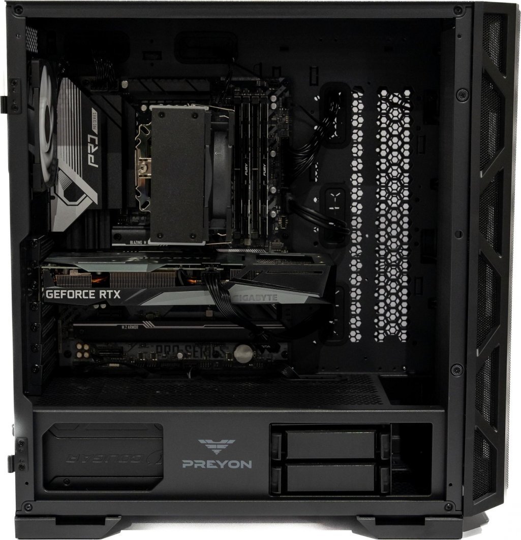 Kompjuter Nest PRO 800 ARGB Intel Core i5-13600K, 32 GB RAM, Nvidia RTX 4080 SUPER, 512 GB M.2 SSD, Windows 11 Pro