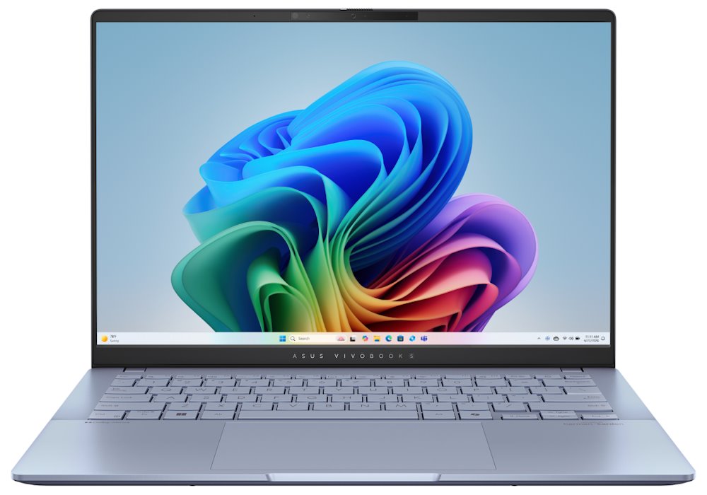 Laptop ASUS Vivobook S14 S5406SA, 14" OLED WUXGA, Ultra 5, 16GB RAM, SSD 512GB, Mist Blue