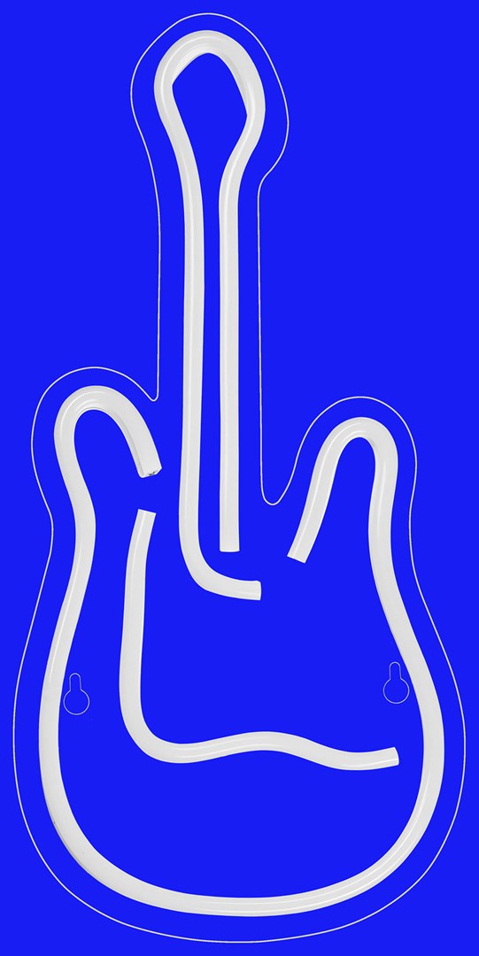 Llambë dekorative Activejet AJE-NEON GUITAR, LED neon, me USB, shumëngjyrëshe