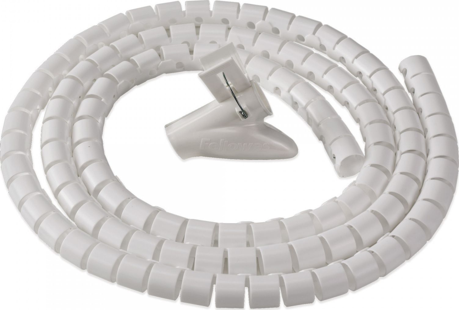 Organizues kabllosh Fellowes Cable Spiral, 2m, diametër 2cm, i bardhë