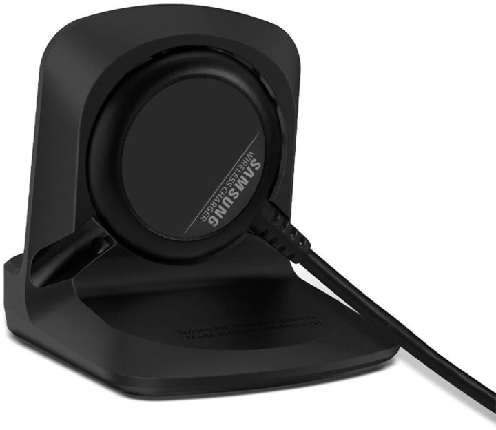 Mbajtëse karikuese Spigen për Samsung Galaxy Watch 3, e zezë