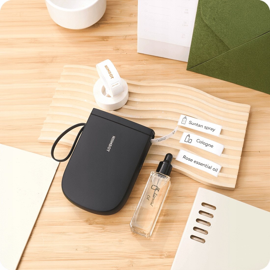 Printer etiketa Niimbot D11 H Smart, Bluetooth, me rrotull etiketa, i zi