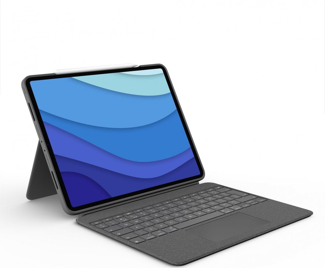 Tastierë dhe mbrojtëse Logitech Combo Touch për iPad Pro 12.9" (gen. 5 & 6)