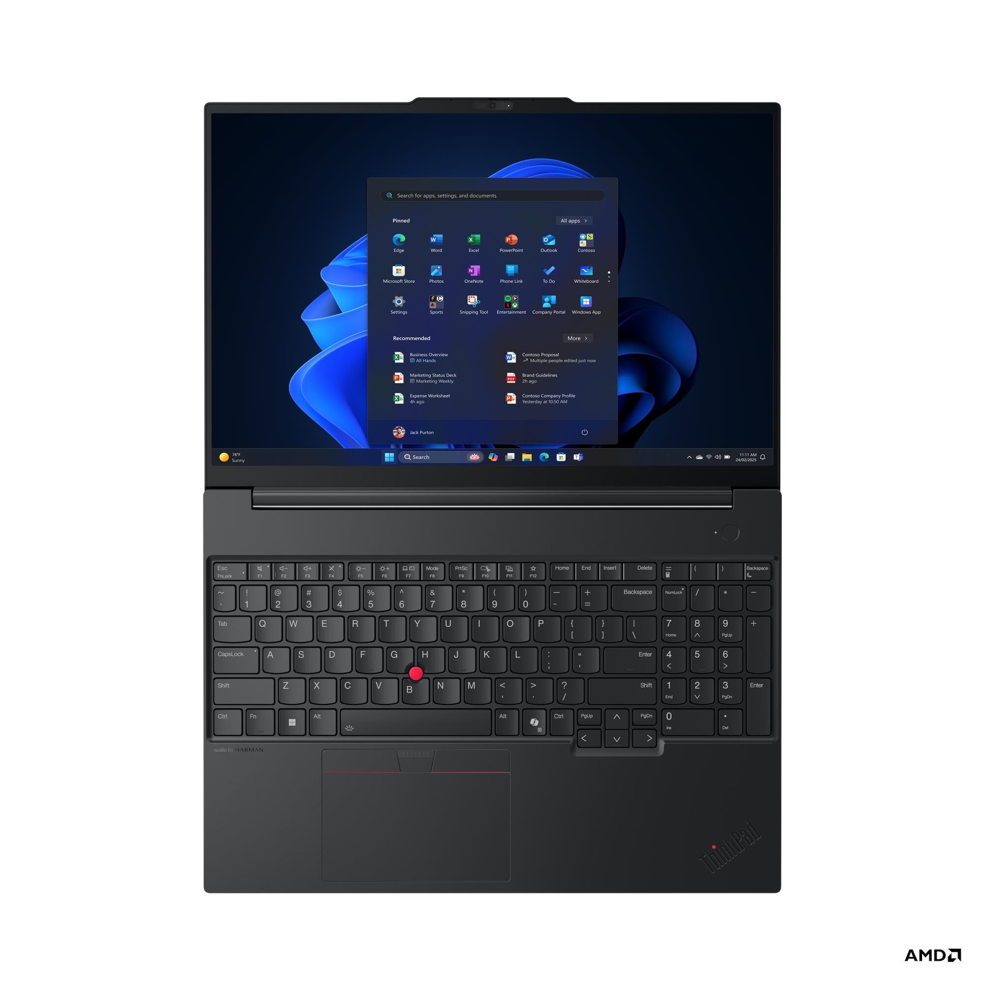 Laptop Lenovo ThinkPad E16 G3, Ryzen 7, 32GB RAM, 1TB SSD