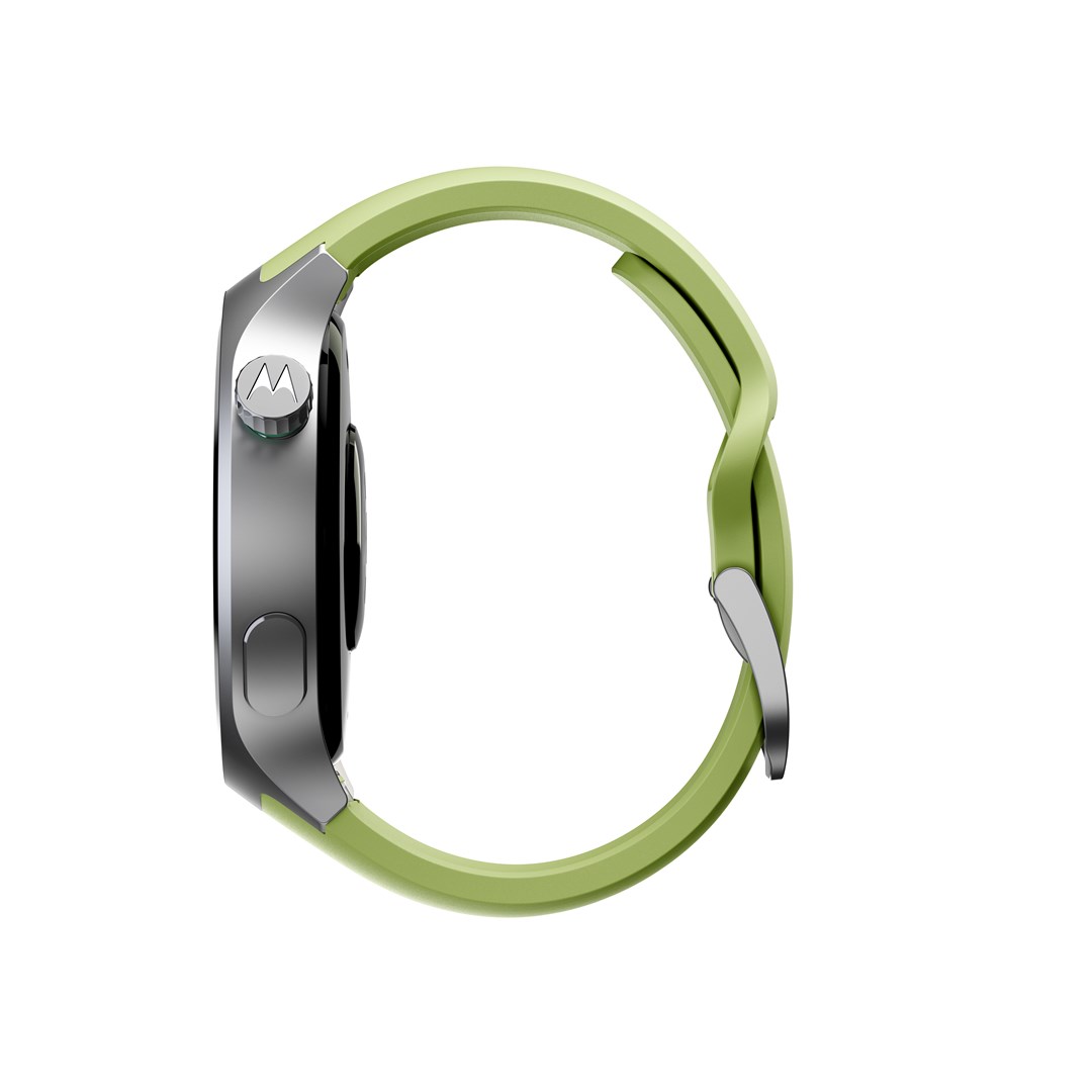Ora inteligjente Motorola Moto Watch, 1.43" OLED, GPS, jeshile