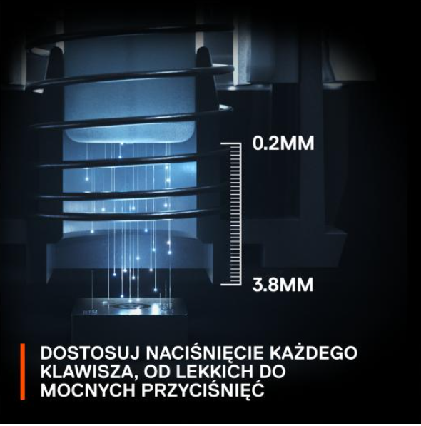 Tastierë për lojëra SteelSeries Apex Pro Mini, e zezë