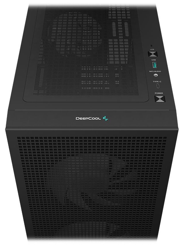 Kasë Deepcool CH360 Digital / mATX, e zezë