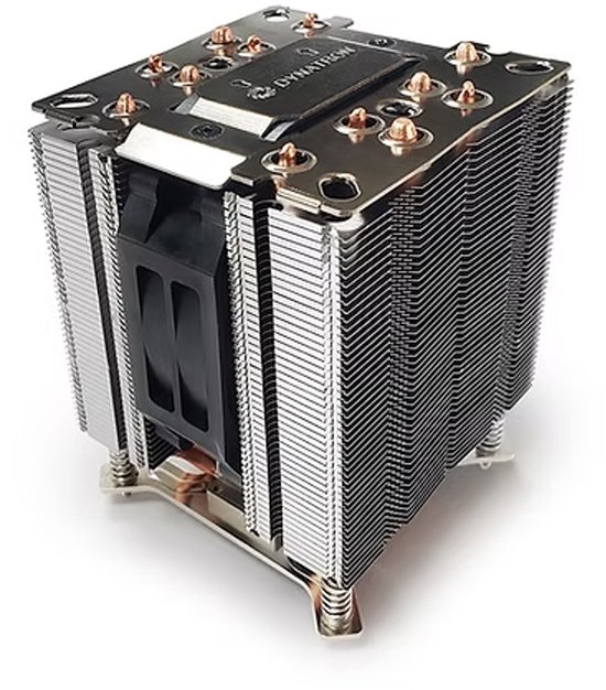 Ftohës CPU Dynatron Q11P për Intel LGA1851 1700, për server 4U, alumini, gri