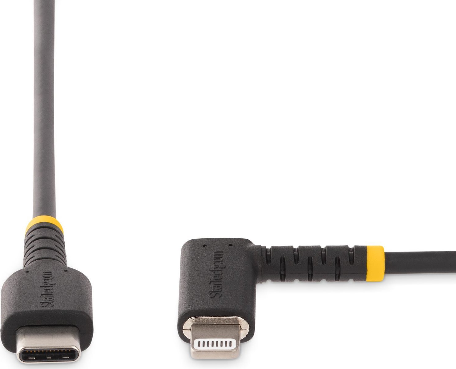 Kabllo telefoni StarTech.com RUSB2CLTMM1MR, USB C në Lightning, 1m, i zi