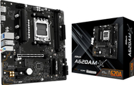 Pllakë amë ASRock A620AM X, DDR5, PCIe 4.0, MicroATX