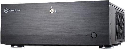 Kasë SilverStone GD07B Grandia, i zi