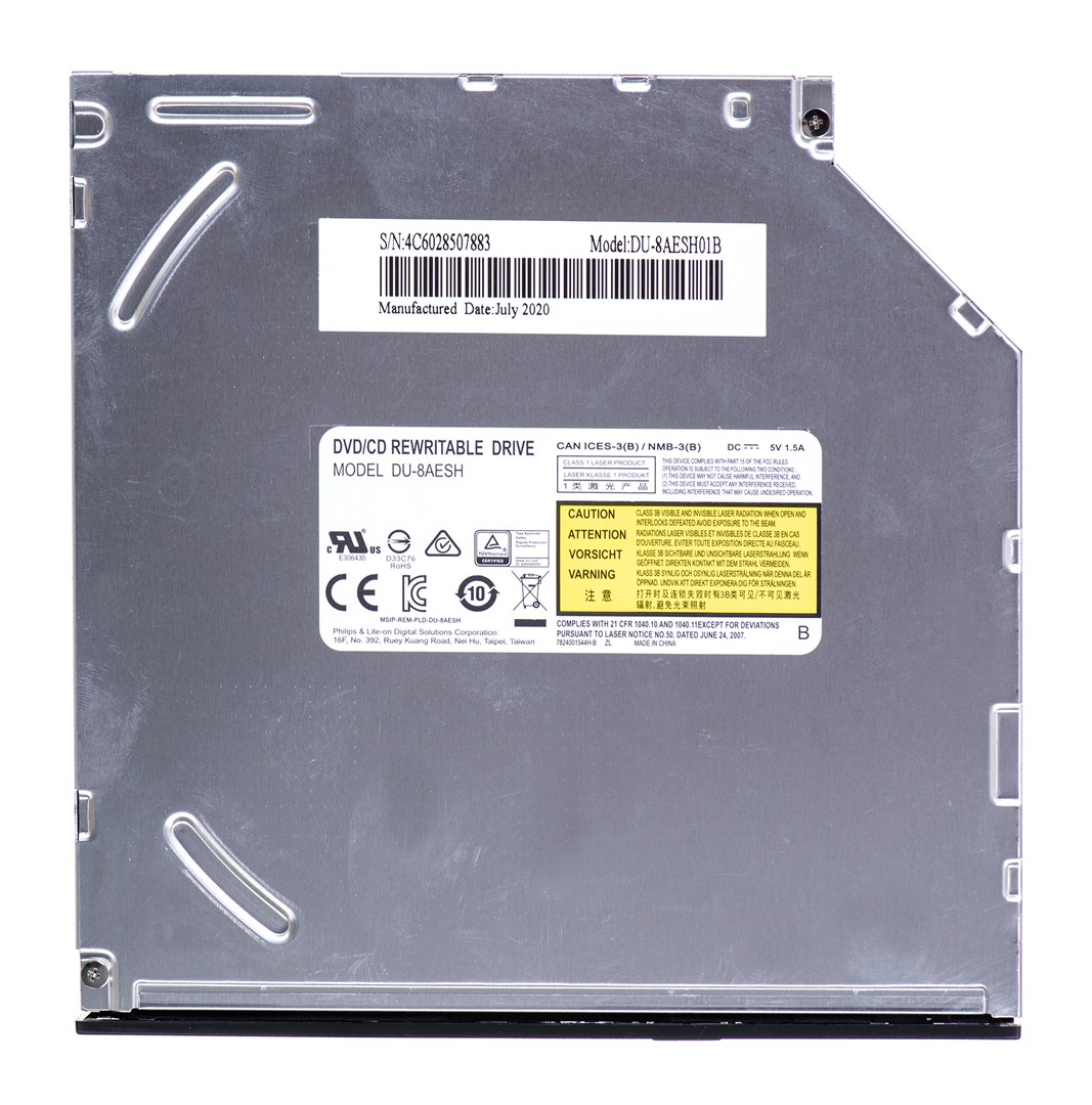 Оптички диск Lite-On DU-8AESH, DVD±RW, црн