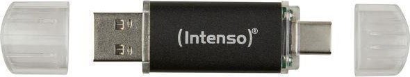 USB flash Intenso Twist Line, 512GB, USB 3.2, gri argjendtë
