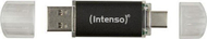 USB flash Intenso Twist Line, 512GB, USB 3.2, gri argjendtë
