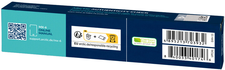 Pastë termike Arctic MX-6 (8g)