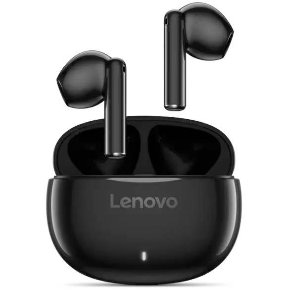 Kufje pa tela Lenovo E310 True Wireless, stereo, me kuti karikimi, të zeza