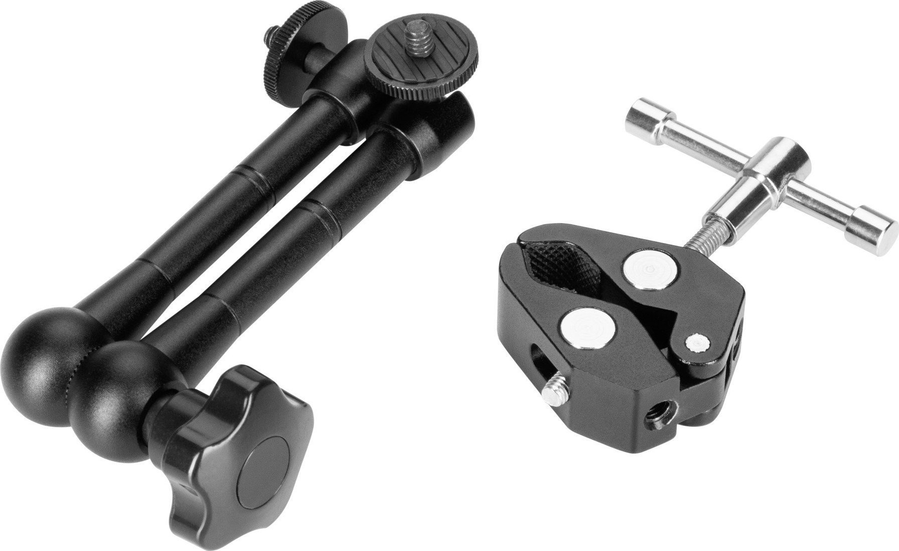 Krah montimi fotografik Camrock Magic Arm 11 CS-CL, 24cm, kapëse Crab Clamp, i zi
