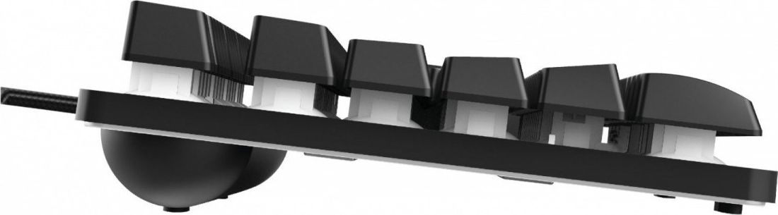 Tastierë lojërash Trust GXT 833 Thado, Tenkeyless, LED, e zezë