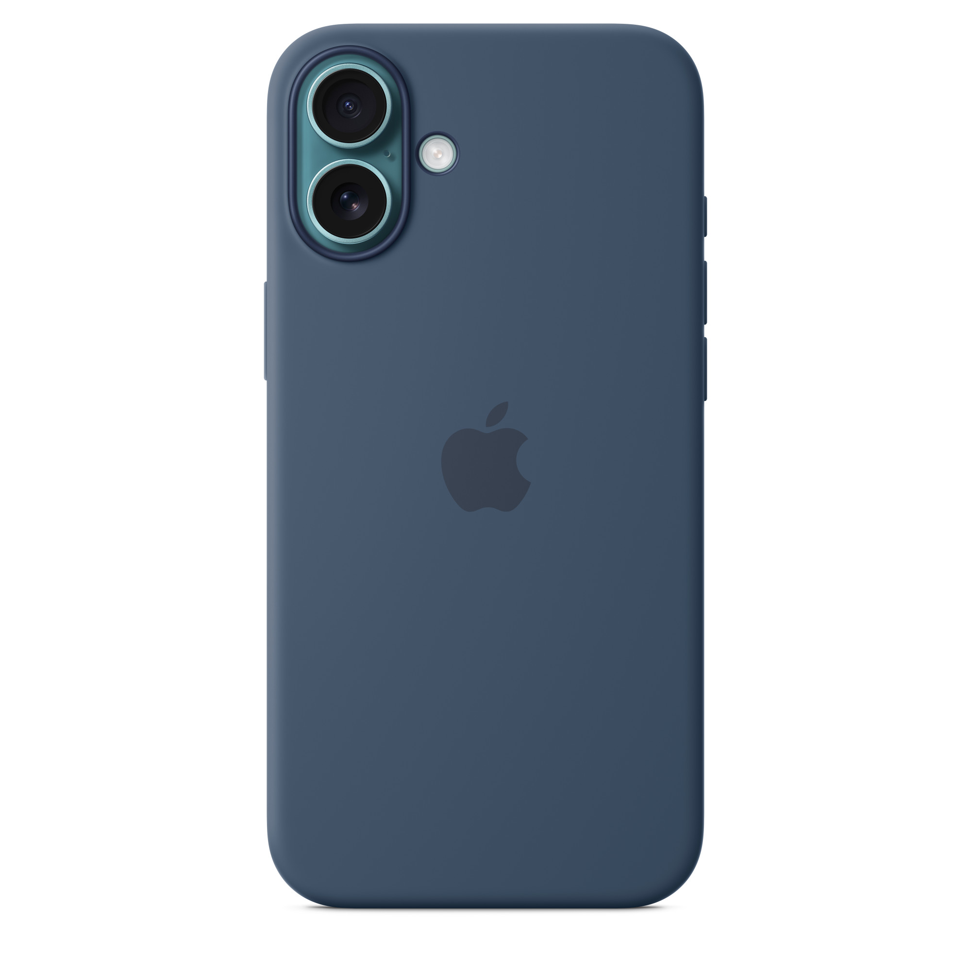 Apple iPhone 16 Plus Silicone Case with MagSafe, Denim
