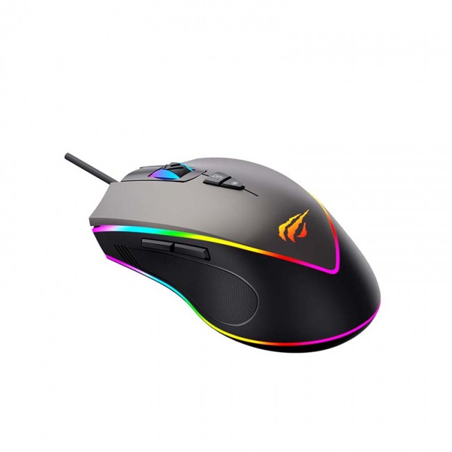 Maus gaming Havit Gamenote MS1017, 3200 DPI, RGB, i zi