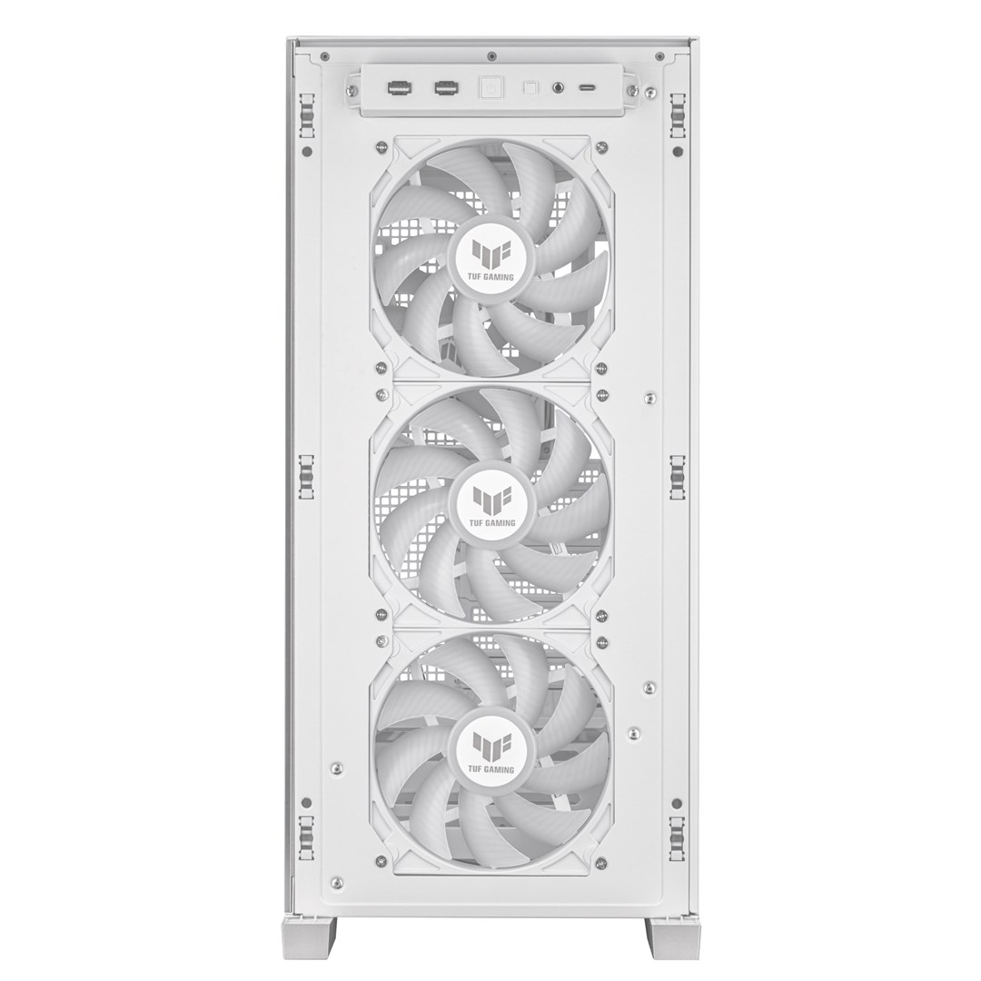 Kuti kompjuteri Asus TUF Gaming GT302 TG ARGB, ATX, xham i temperuar, e bardhë