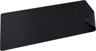 Mbulesë tavoline Trust Benya XXL, 90x43cm, PVC lëkurë vegane, e zezë