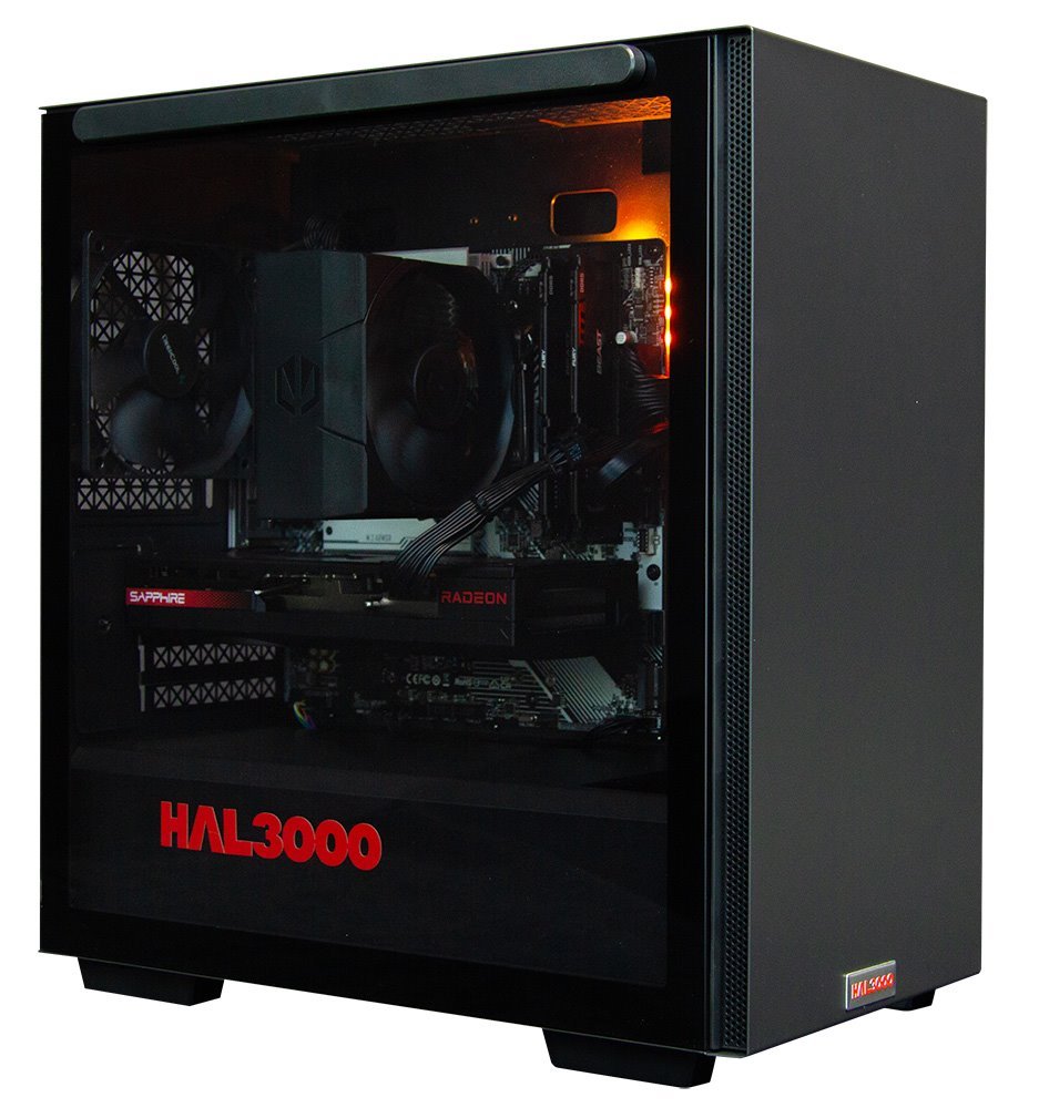Kompjuter HAL3000 Online Gamer, AMD Ryzen 5 7600, 32GB DDR5 RAM, 1TB SSD, AMD RX 7600, i zi